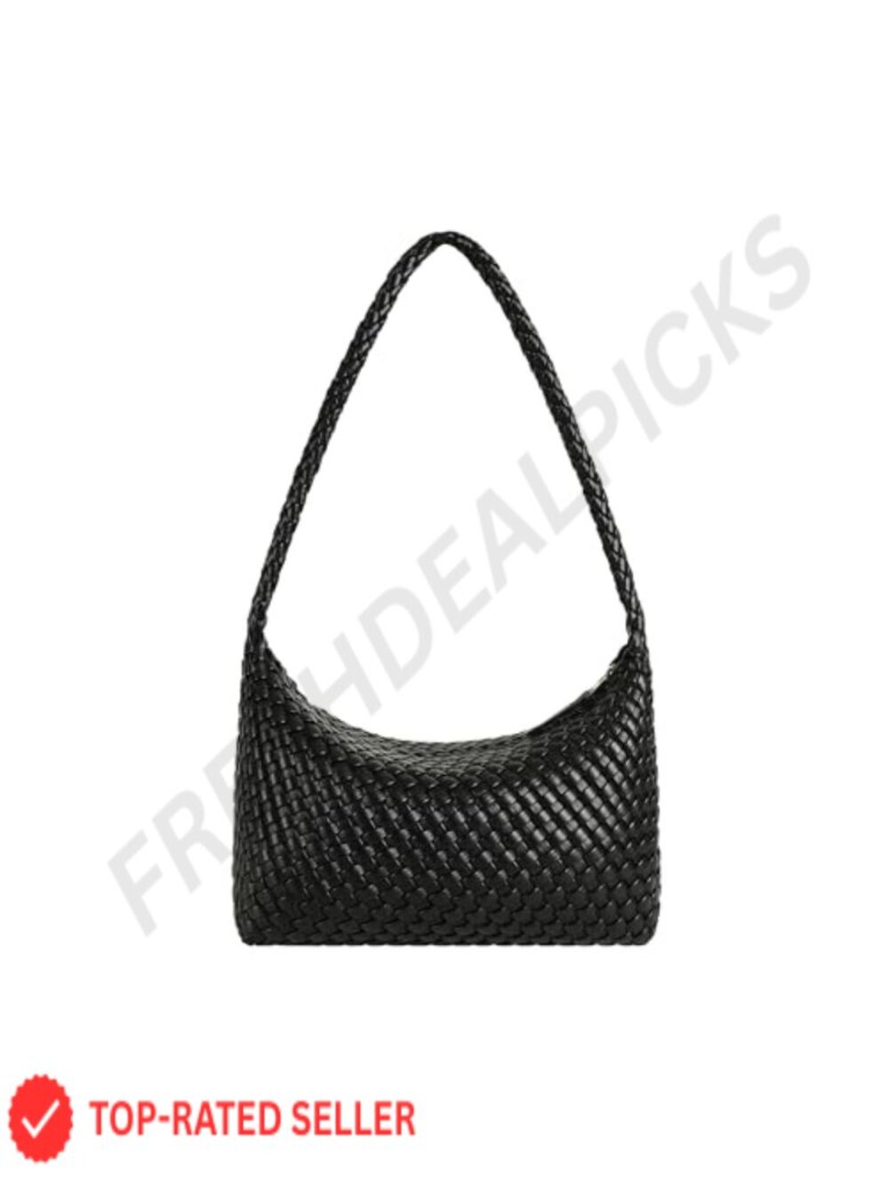 Vegan Leather Woven Tote Bag Braided Hobo Handbag Women Shoulder Purse